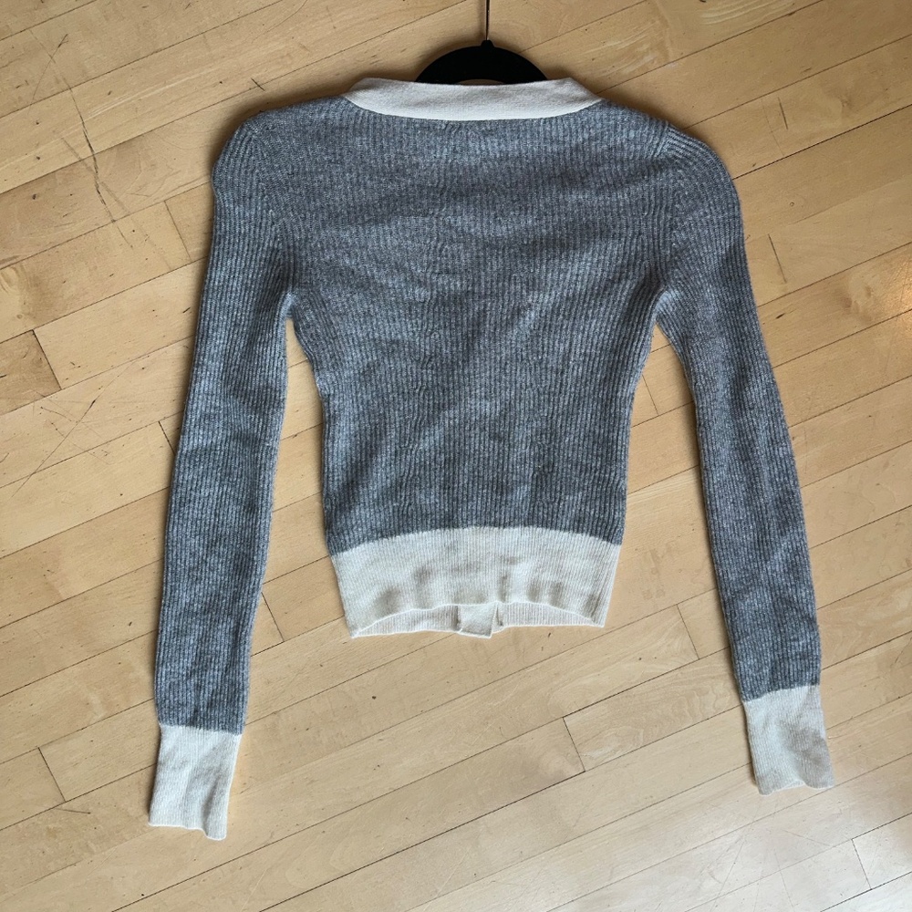 rag & bone Pierce Cashmere V neck cardigan, XXS, GD1093 - Picture 5 of 6